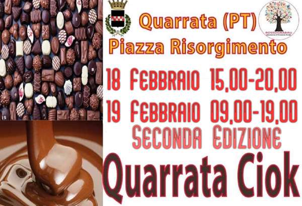 Festa Del Cioccolato Quarrata Ciok Febbraio Cosa Fare In