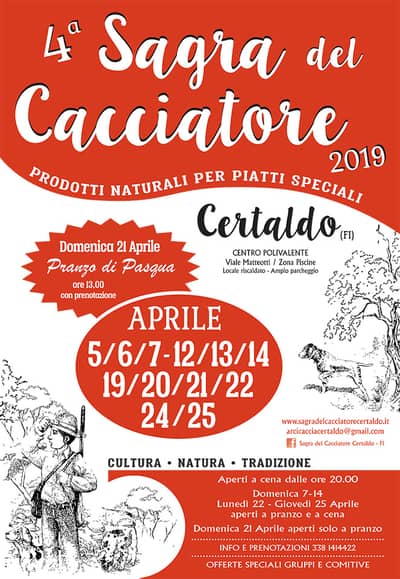Sagre Pasqua Toscana 2019