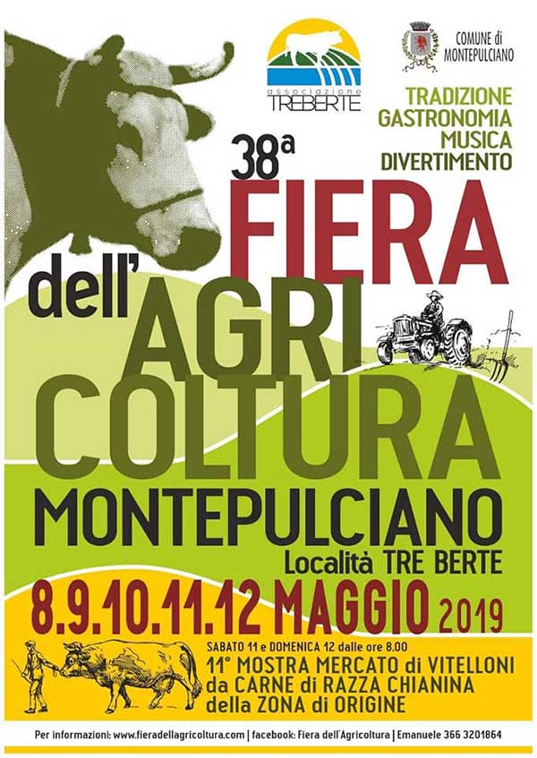 Fiera dell'Agricoltura Montepulciano 2019 - Manifesto