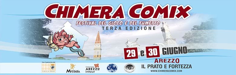 Chimera Comix 2019 - Arezzo 29 e 30 Giugno