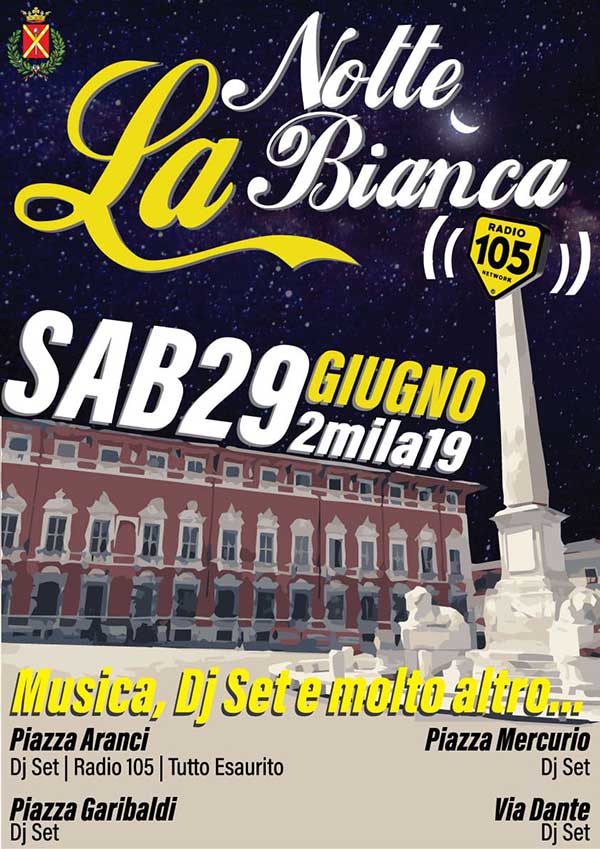 Notte Bianca 2019 a Massa - Provincia di Massa Carrara