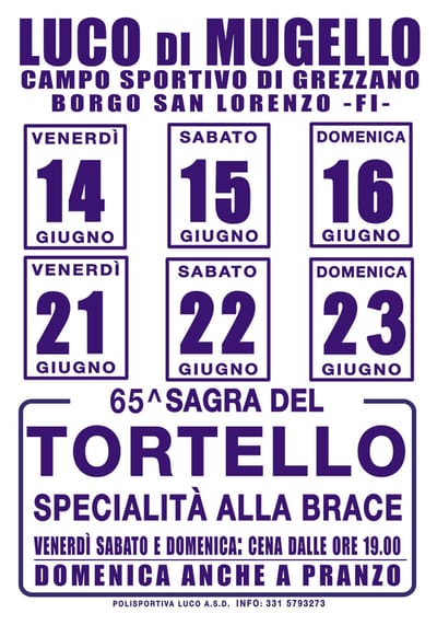 Sagra Tortello Luco 2019