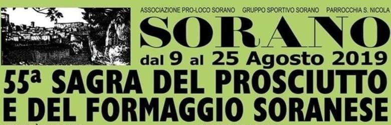 Eventi Sorano agosto 2019