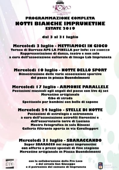 Notte Bianca 2019 Impruneta