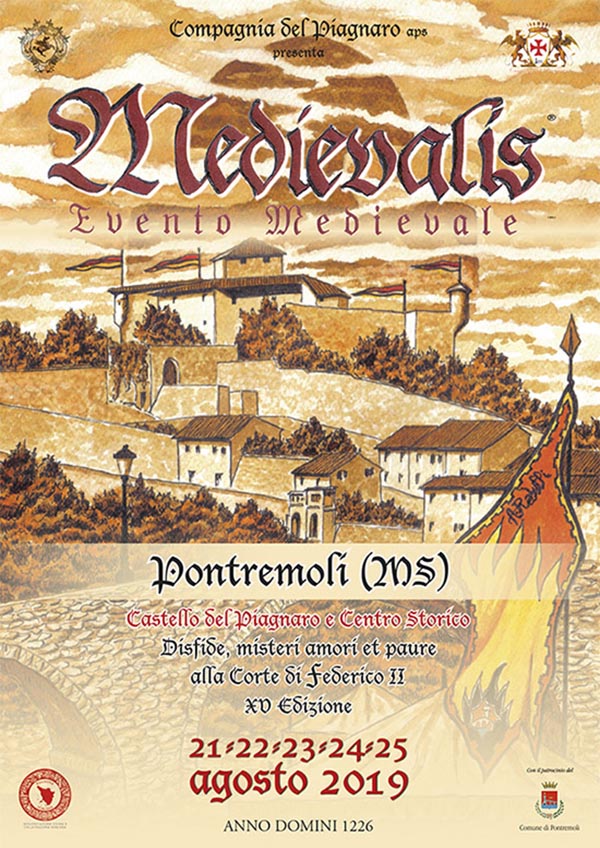 Manifesto Medievalis 2019 a Pontremoli - Festa Medievale