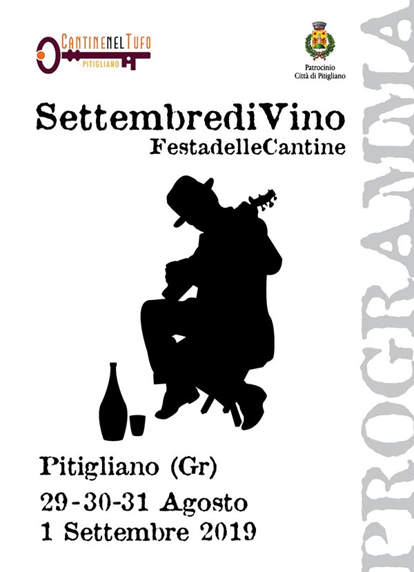 Programma Settembre Di Vino 2019 a Pitigliano - Festa della Cantine