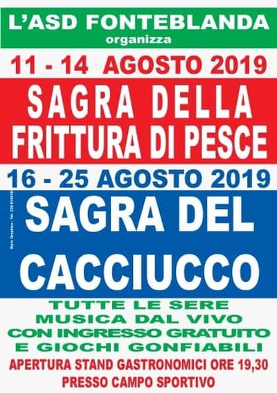 Sagra Fonteblanda Pesce 2019