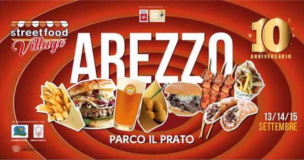 Street Food Villagge 2019 ad Arezzo - Parco il Prato - Settembre 2019