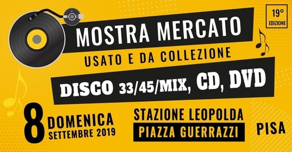 Mostra Disco Pisa 2019