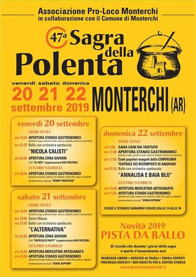 Sagra Polenta Monterchi 2019