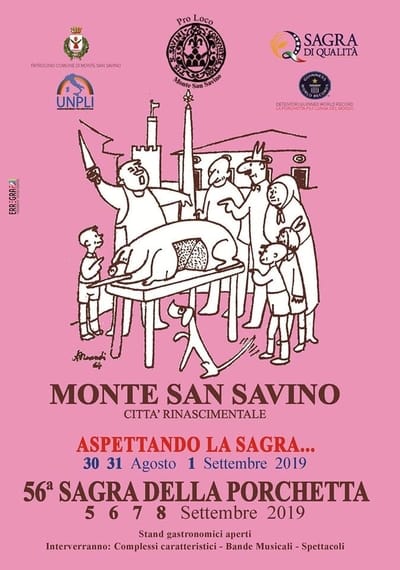 Sagra Porchetta Monte San Savino 2019