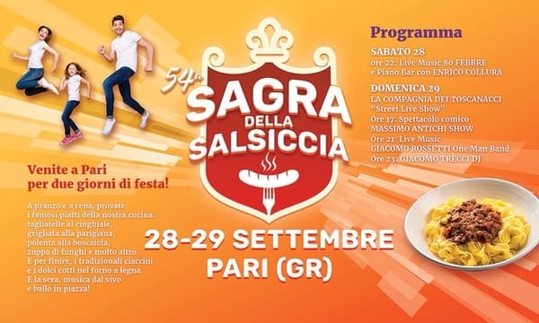 Sagra Salsiccia Pari 2019