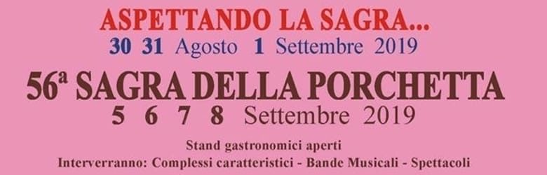 Sagre Monte San Savino settembre