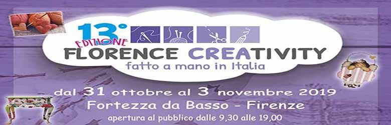 Florence Creativity 2019 Fortezza da Basso - 31 ottobra a 3 novembre
