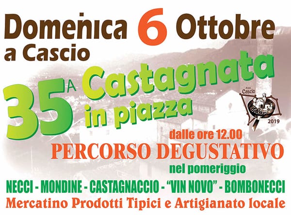 Castagnata Cascio 2019