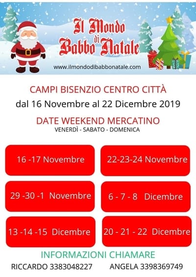 Eventi Natale provincia Firenze 2019