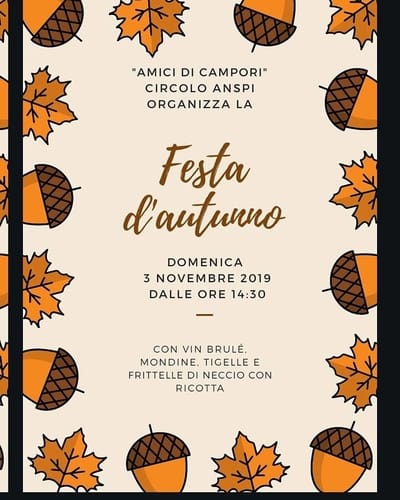 Festa Autunno Campori 2019