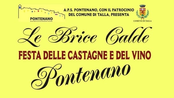 Festa Castagna Vino Pontenano 2019