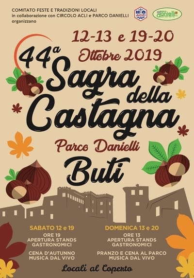 Sagra Castagna Buti 2019