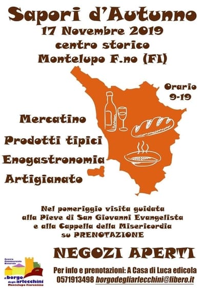 Sapori Autunno Montelupo Fiorentino 2019