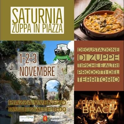 Zuppa in Piazza Saturnia