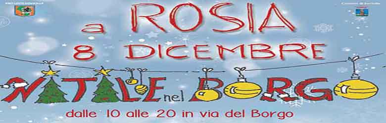 Natale nel Borgo a Rosia Sovicille - 8 Dicembre 2019