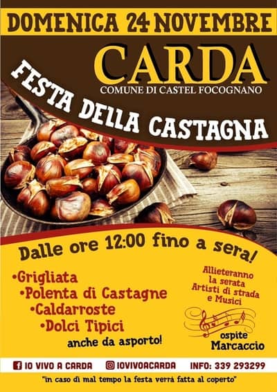 Festa Castagna Carda 2019