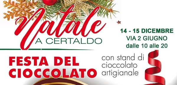 Festa cioccolato Certaldo dicembre