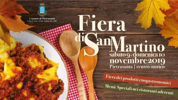 Fiera San Martino Pietrasanta 2019