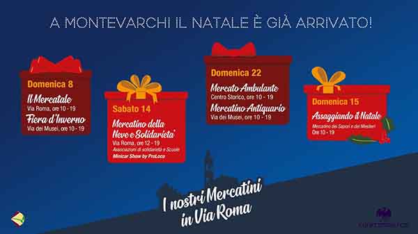 Natale a Montevarchi 2019 - Centro Storico