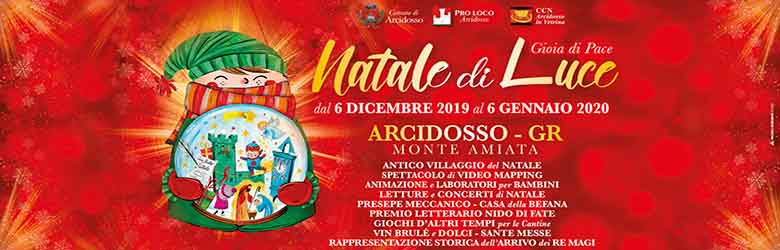 Natale di Luce 2019 ad Arcidosso Monte Amiata