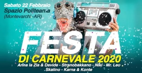 Eventi Carnevale Valdarno 2020