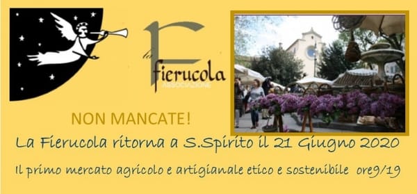 Fierucola Firenze giugno 2020