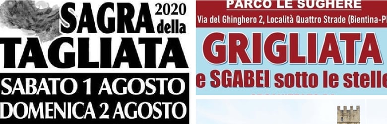 Cosa fare in Toscana inizio agosto