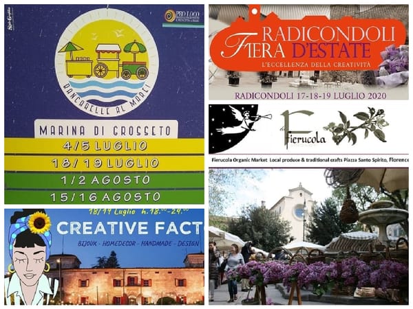 Eventi Toscana Terzo Weekend Luglio 2020