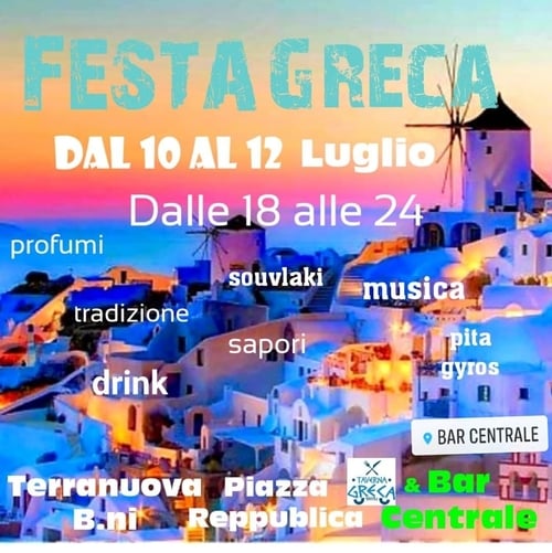 Festa Greca Terranuova Bracciolini