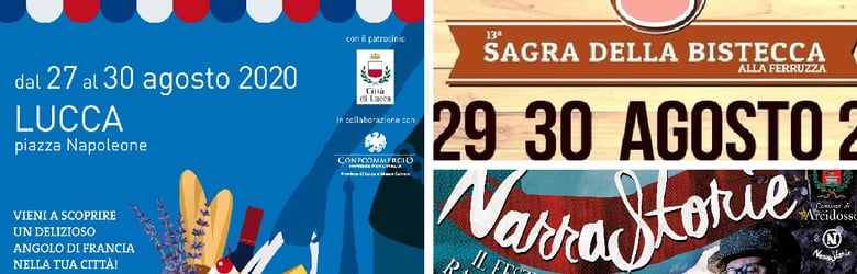 Eventi Toscana domenica 30 agosto 2020