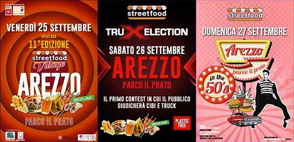 Manifesto Street Food Village Arezzo 2020