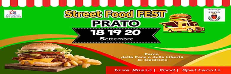 Street Food Fest a Prato Settembre 2020