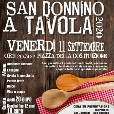 San Donnino a Tavola 2020