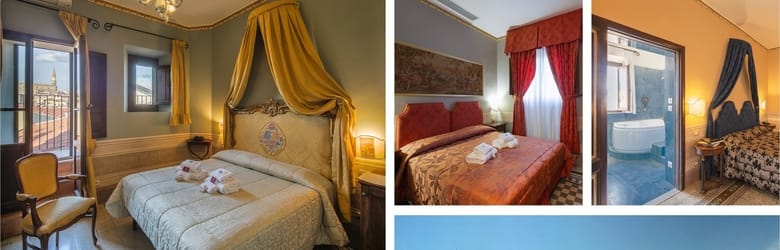 Camere romantiche e suite con vasca idromassaggio in Toscana a I