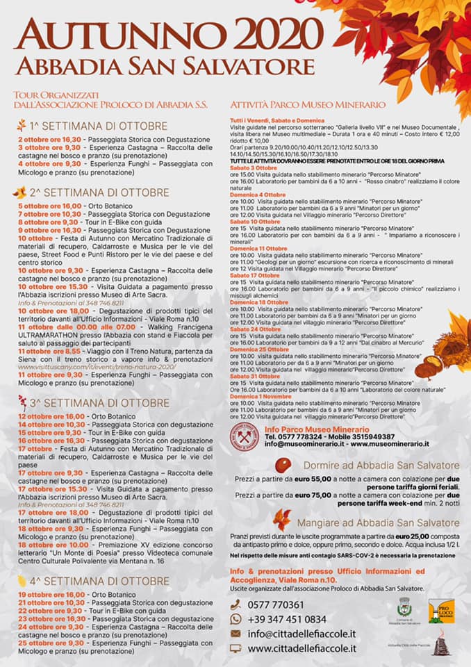 Festa Autunno Abbadia San Salvatore 2020