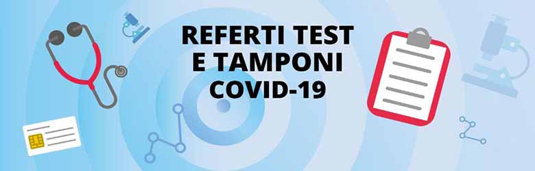 Risultati Online dei referti Tamponi Covid Regione Toscana