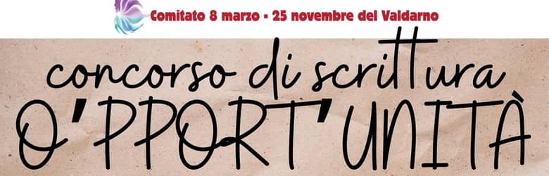 Concorso Scrittura Valdarno