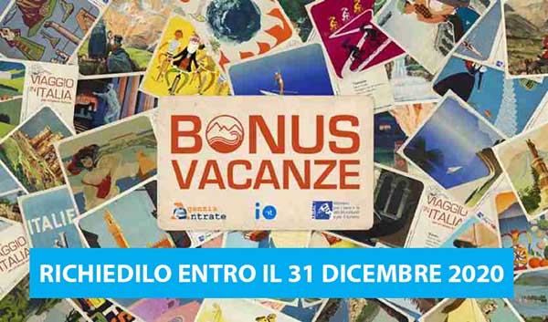 Bonus Vacanze Richiedilo Entro 31 Dicembre 2020