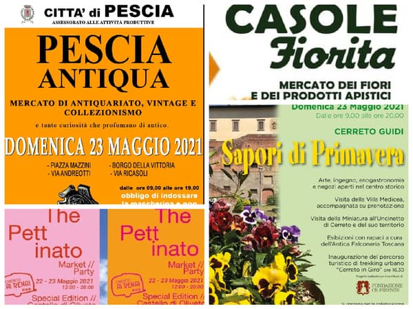 Eventi Toscana Weekend 21 22 23 Maggio