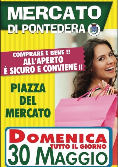 Mercato Pontedera 30 Maggio