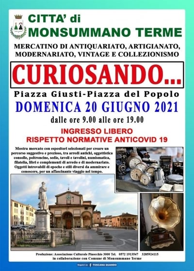 Curiosando Monsummano Terme Giugno 2021