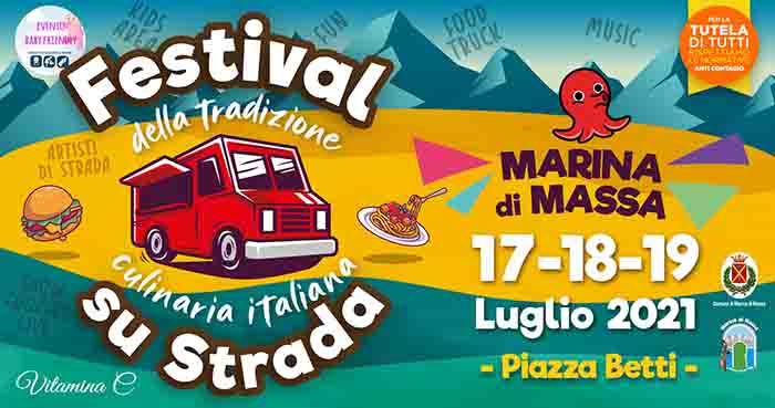 Festival su Strada a Marina di Massa 17-18-19 Luglio 2021