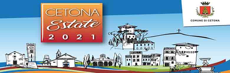 Programma Eventi a Cetona per l'Estate 2021